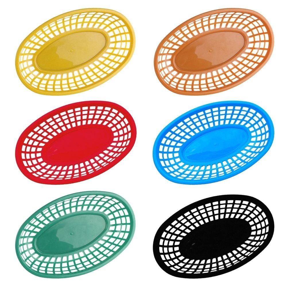 D9 7PCS/Lot Fries Burgers Plas - Food Storage In Restaurant recension och pris