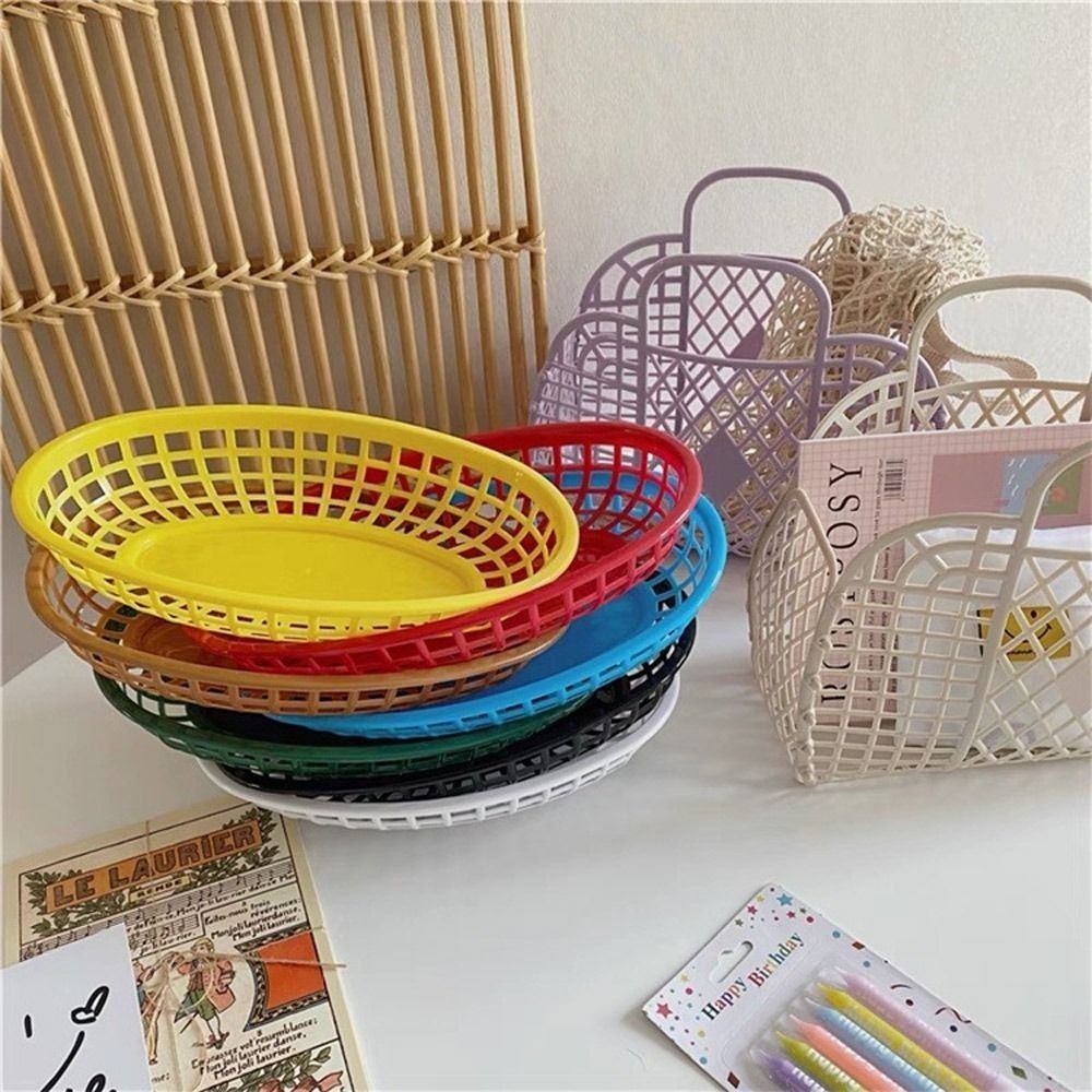 D9 7PCS/Lot Fries Burgers Plas - Food Storage In Restaurant recension och pris