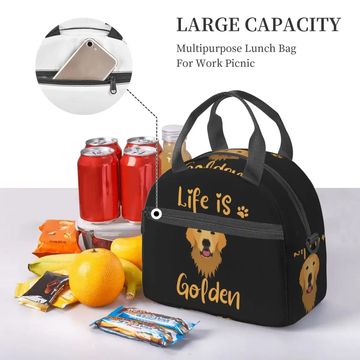 GOLDEN RETRIEVER Quote Insulat - Food Storage Quotes recension och pris