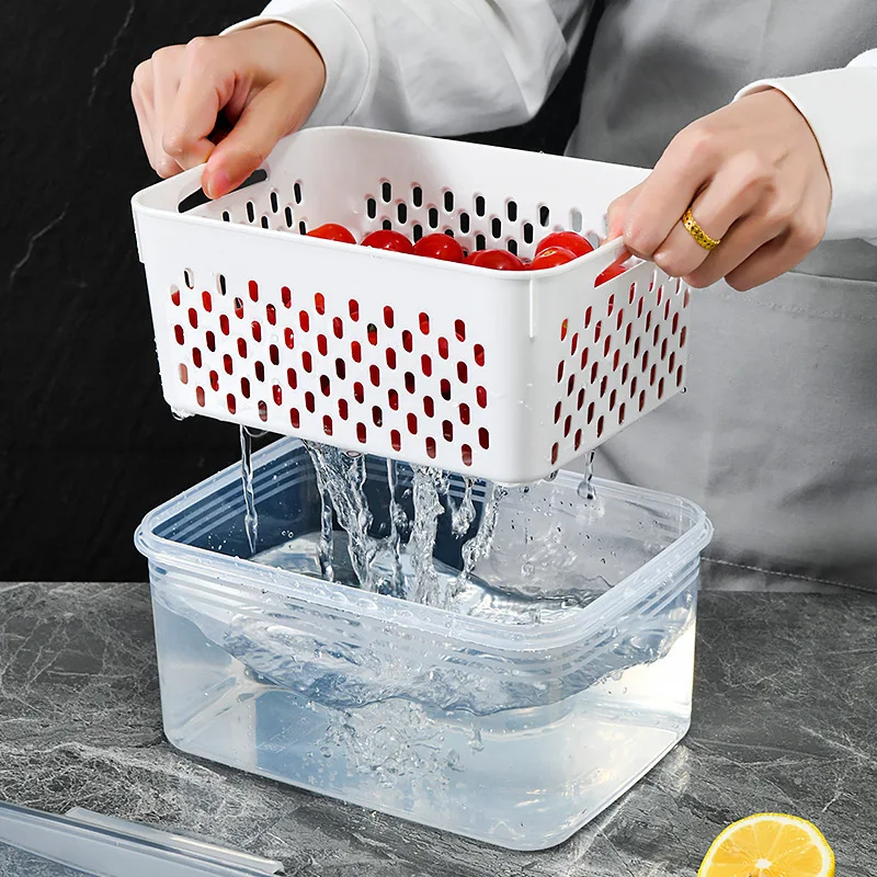 Fridge Food Storage Container  - Food Storage Jar Set recension och pris