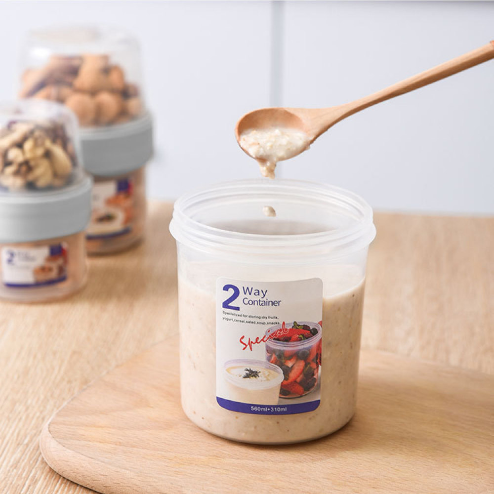Double Layer Leakproof Food Ca - Food Storage Yogurt recension och pris