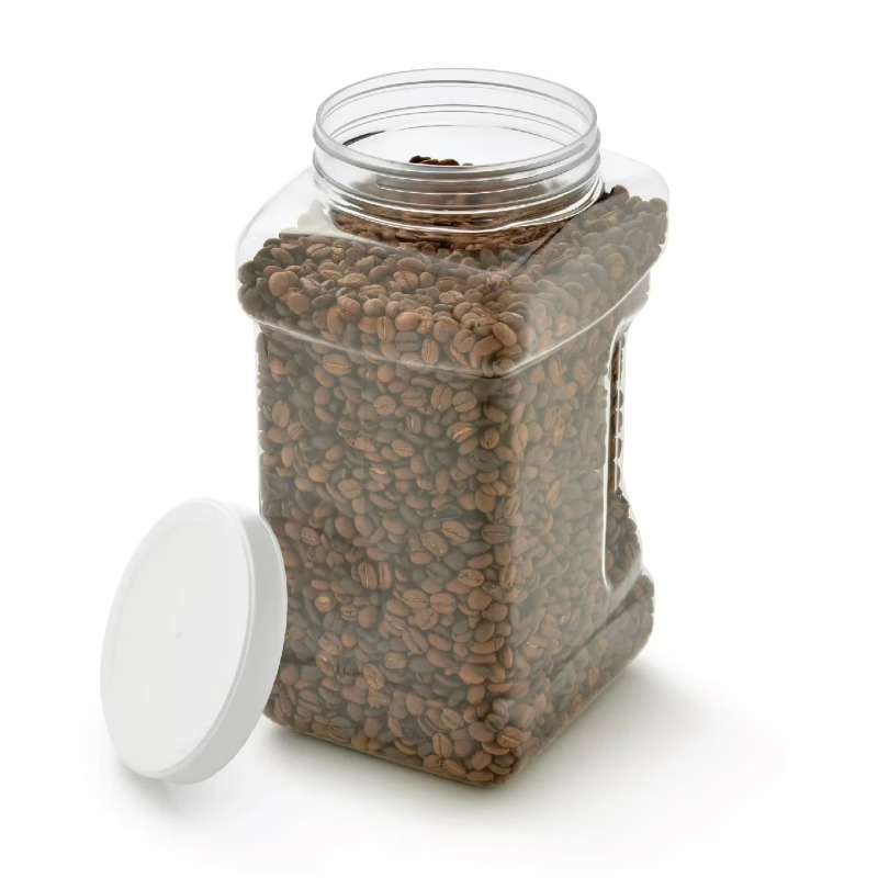 4-Quart Clear Plastic Canister - Food Storage 4 Quart recension och pris